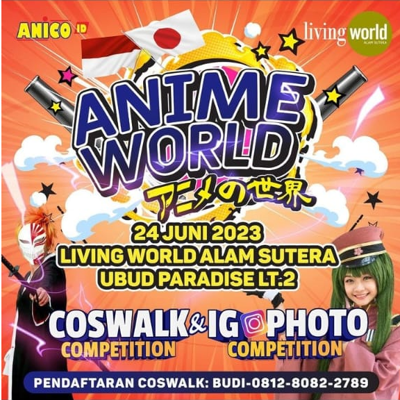 Anime World Vol. 5 Living World Alam Sutera - ANICO